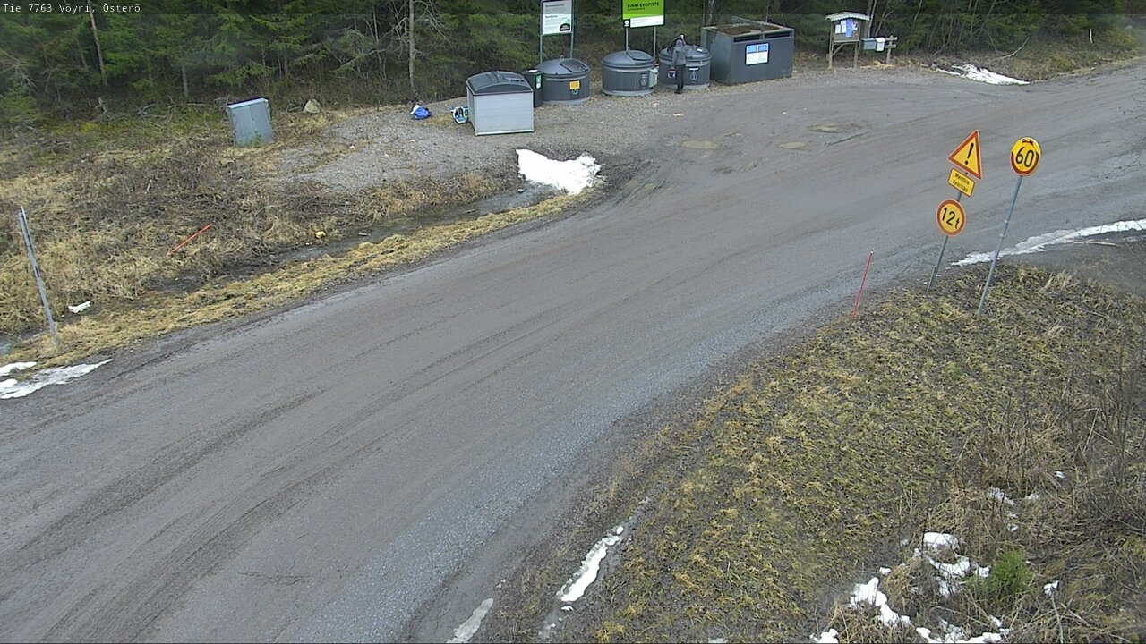 Weather Camera Image Väg 7763 Vöyri, Österö, Vöyri, Pohjanmaa