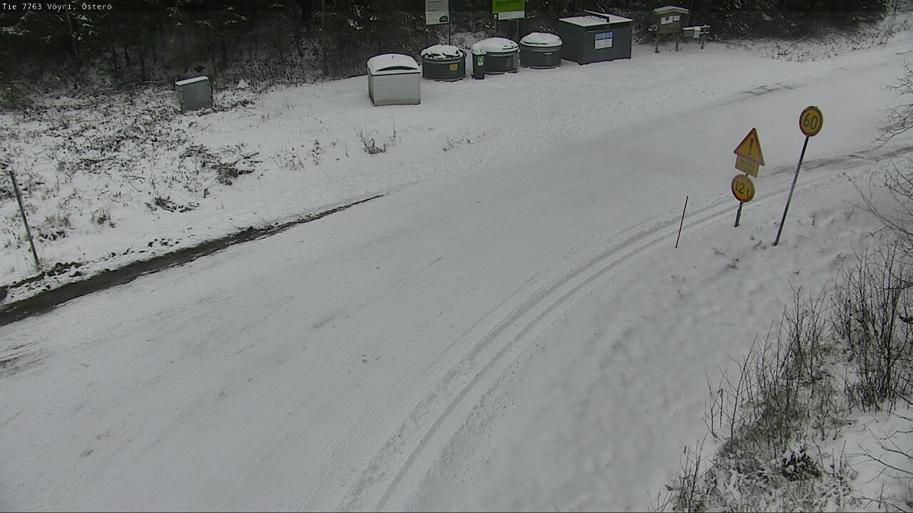 Weather Camera Image Road 7763 Vöyri, Österö, Vöyri, Pohjanmaa
