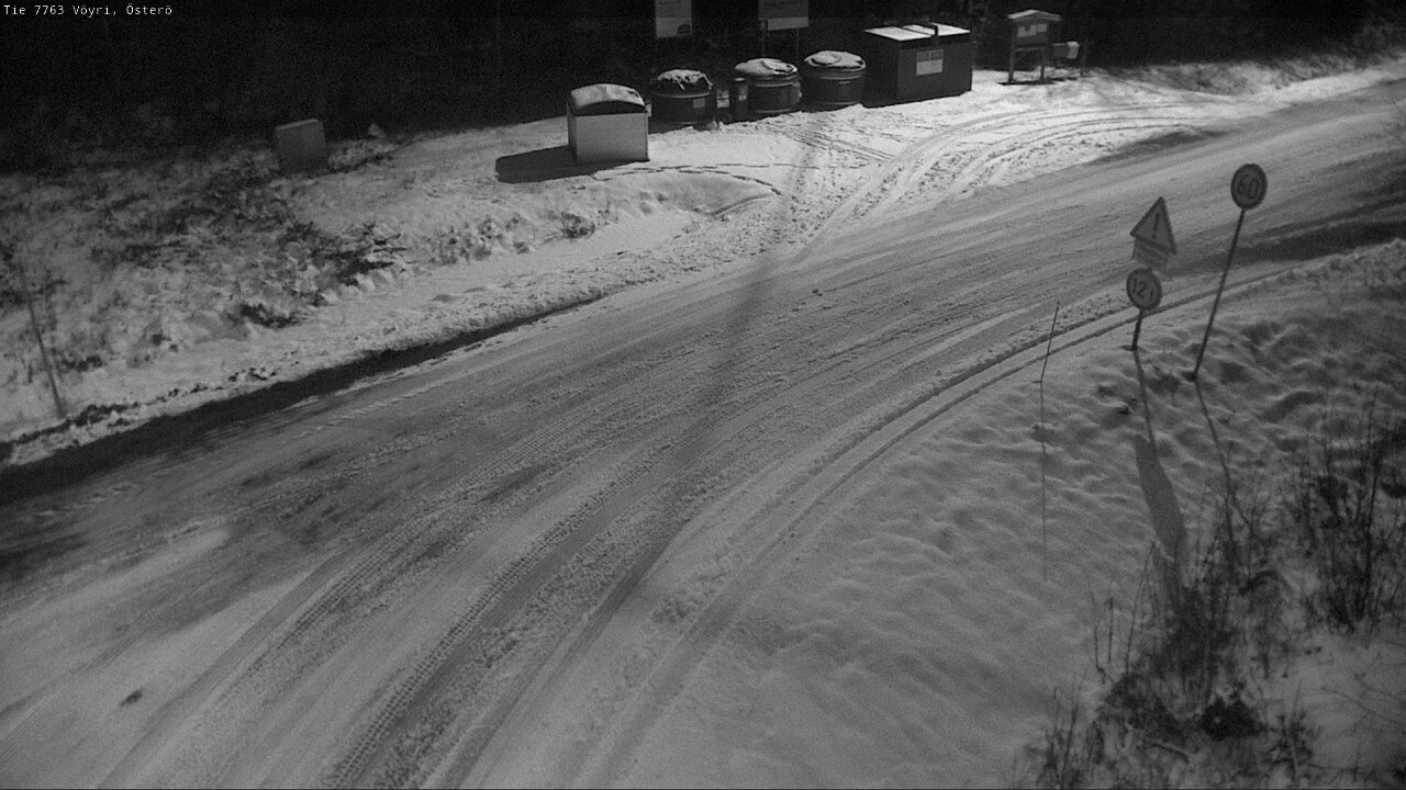 Weather Camera Image Road 7763 Vöyri, Österö, Vöyri, Pohjanmaa