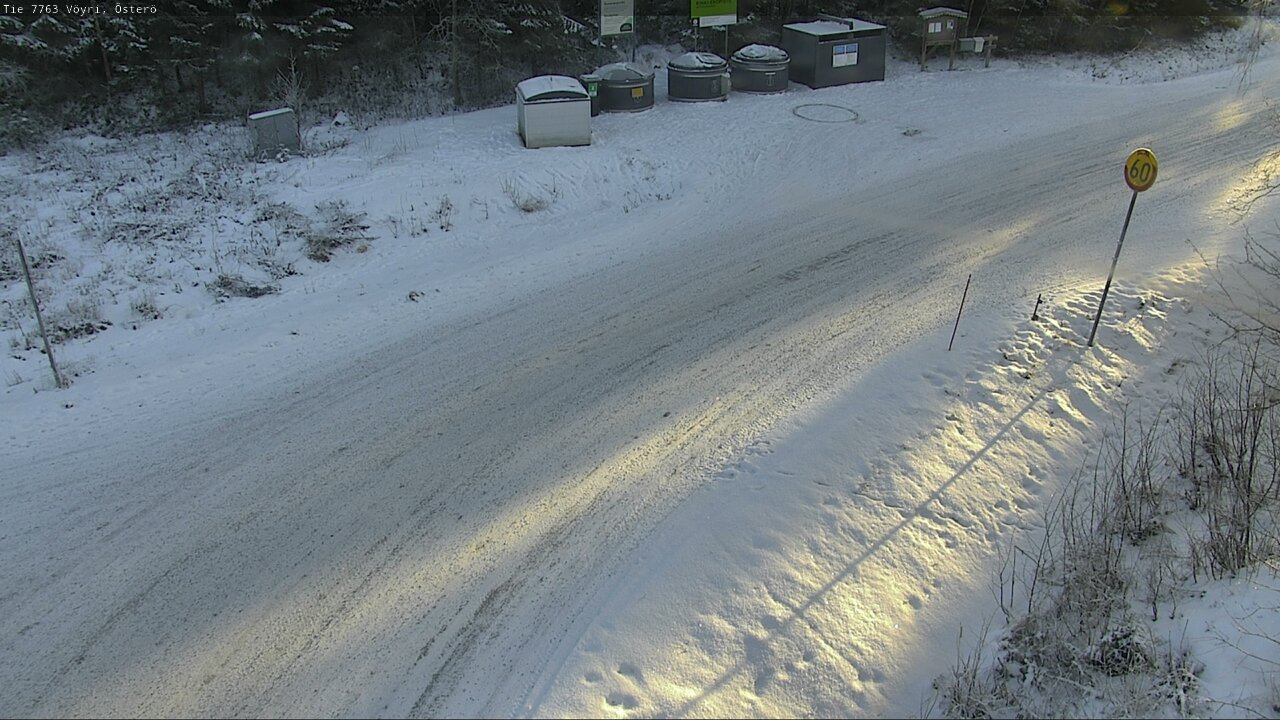 Weather Camera Image Road 7763 Vöyri, Österö, Vöyri, Pohjanmaa