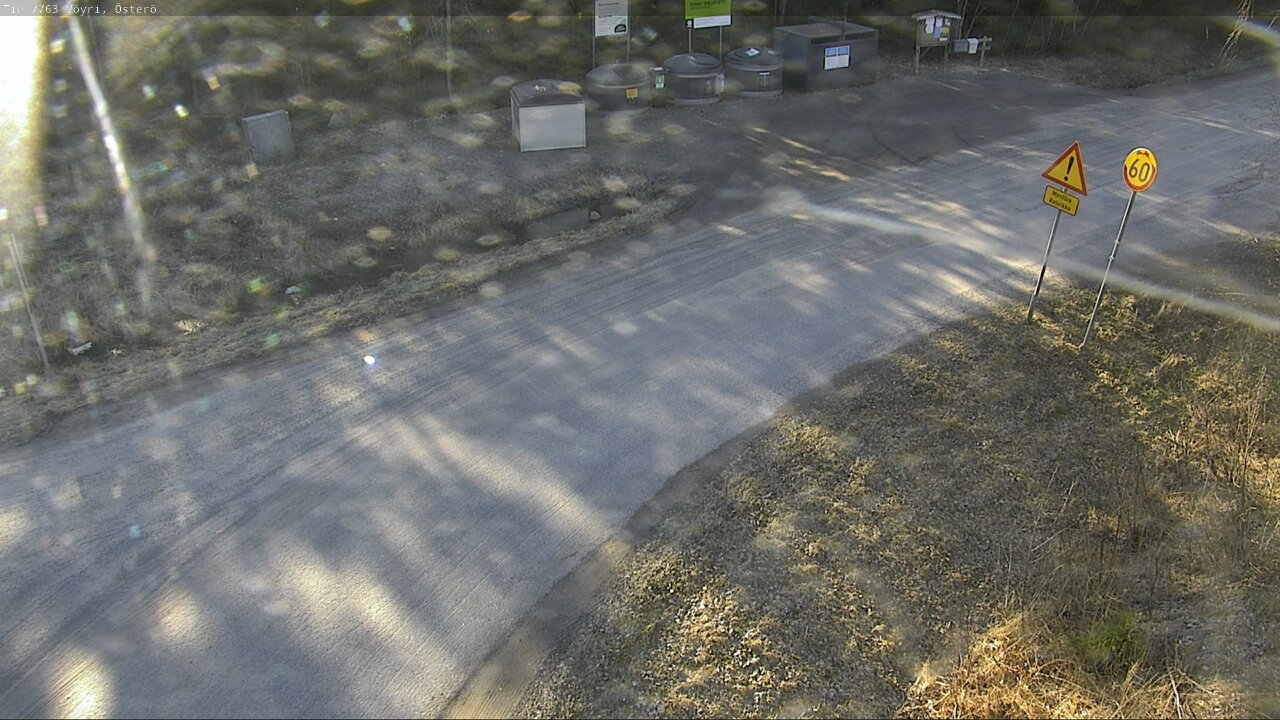 Weather Camera Image Road 7763 Vöyri, Österö, Vöyri, Pohjanmaa