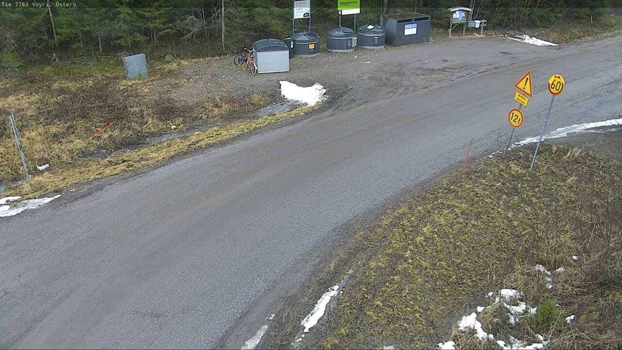 Weather Camera Image Väg 7763 Vöyri, Österö, Vöyri, Pohjanmaa
