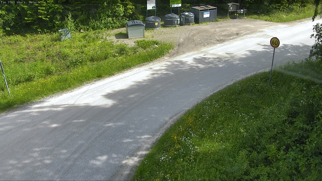 Weather Camera Image Väg 7763 Vöyri, Österö, Vöyri, Pohjanmaa