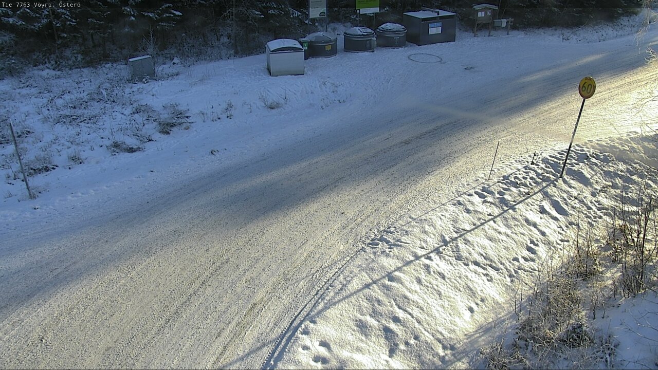 Weather Camera Image Road 7763 Vöyri, Österö, Vöyri, Pohjanmaa