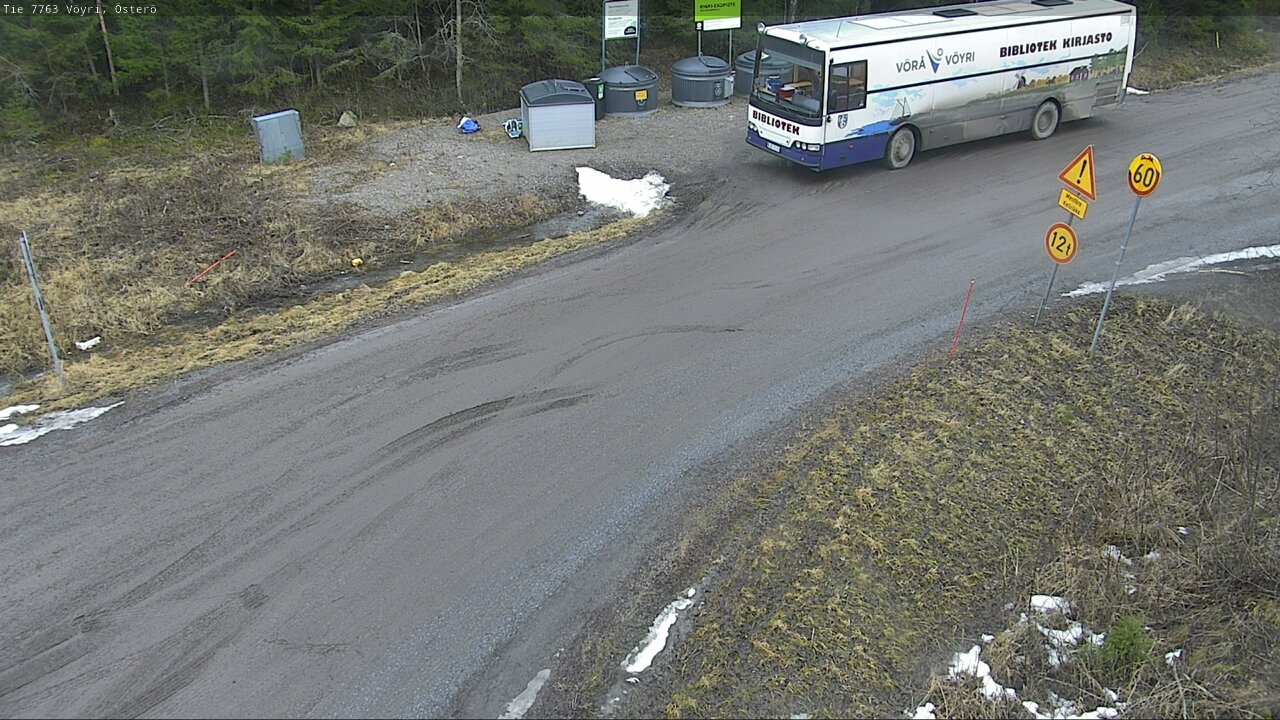 Weather Camera Image Väg 7763 Vöyri, Österö, Vöyri, Pohjanmaa