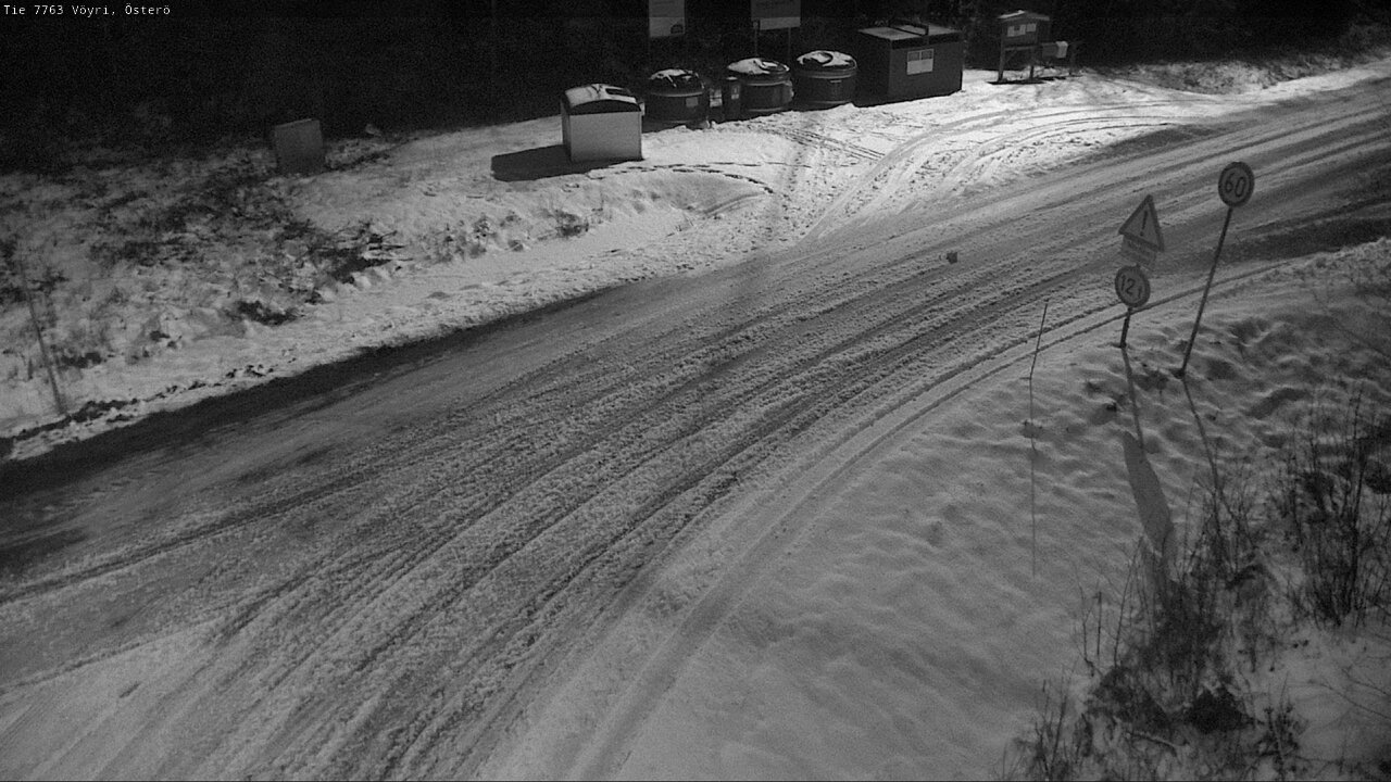 Weather Camera Image Road 7763 Vöyri, Österö, Vöyri, Pohjanmaa