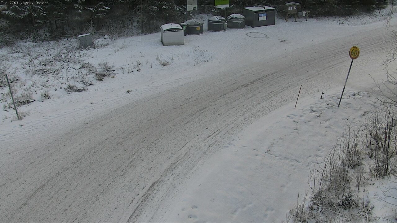 Weather Camera Image Väg 7763 Vöyri, Österö, Vöyri, Pohjanmaa