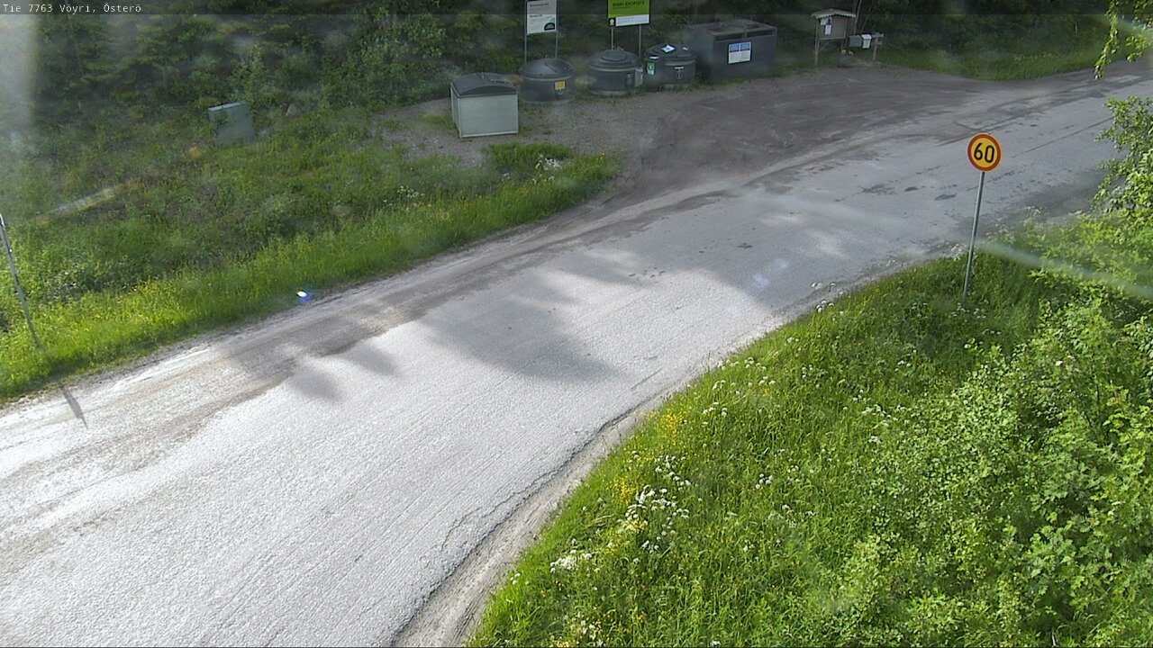 Weather Camera Image Väg 7763 Vöyri, Österö, Vöyri, Pohjanmaa