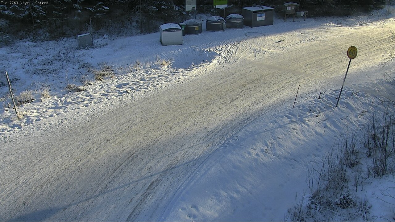 Weather Camera Image Road 7763 Vöyri, Österö, Vöyri, Pohjanmaa
