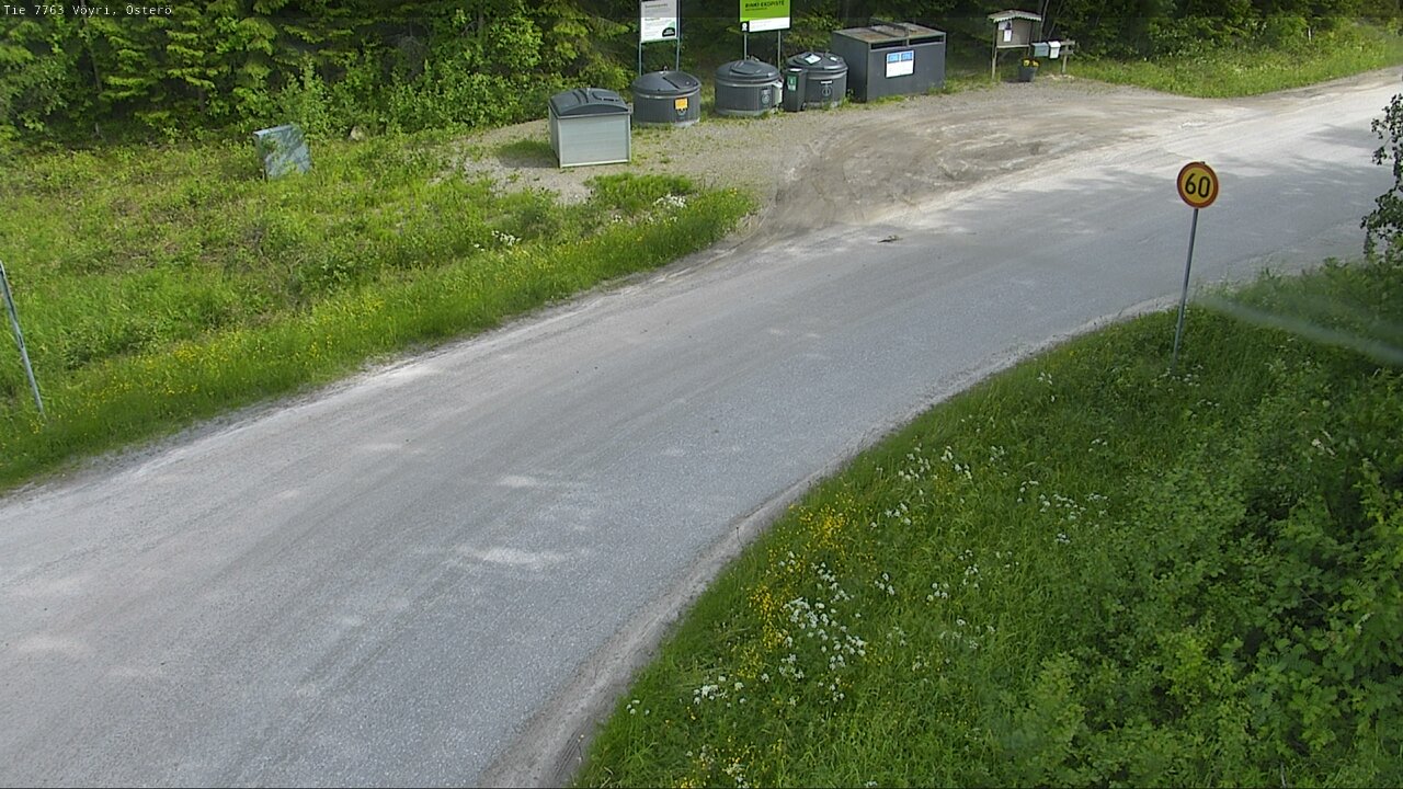 Weather Camera Image Väg 7763 Vöyri, Österö, Vöyri, Pohjanmaa