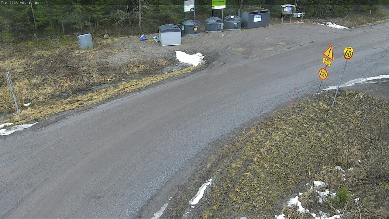 Weather Camera Image Väg 7763 Vöyri, Österö, Vöyri, Pohjanmaa