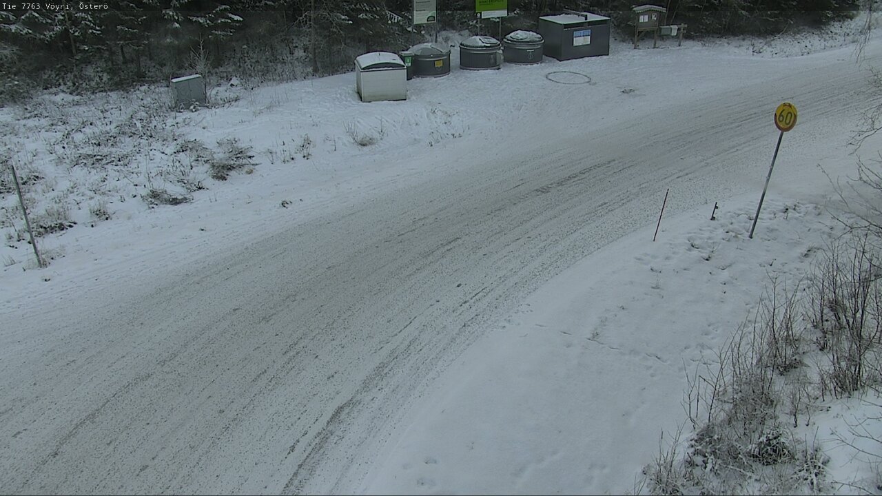 Weather Camera Image Väg 7763 Vöyri, Österö, Vöyri, Pohjanmaa