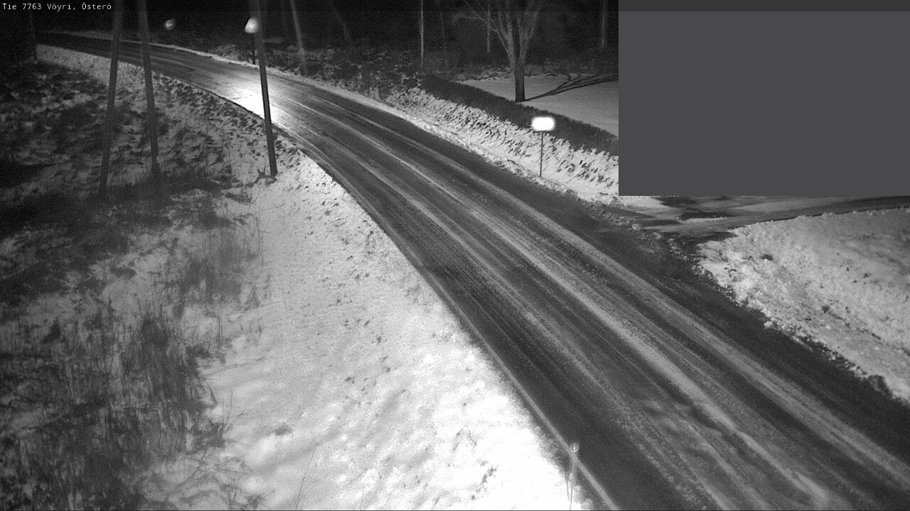 Weather Camera Image Väg 7763 Vöyri, Österö, Vöyri, Pohjanmaa