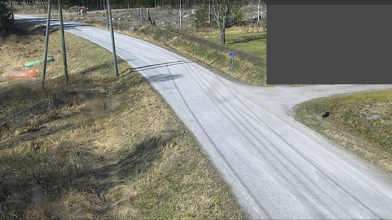 Weather Camera Image Road 7763 Vöyri, Österö, Vöyri, Pohjanmaa
