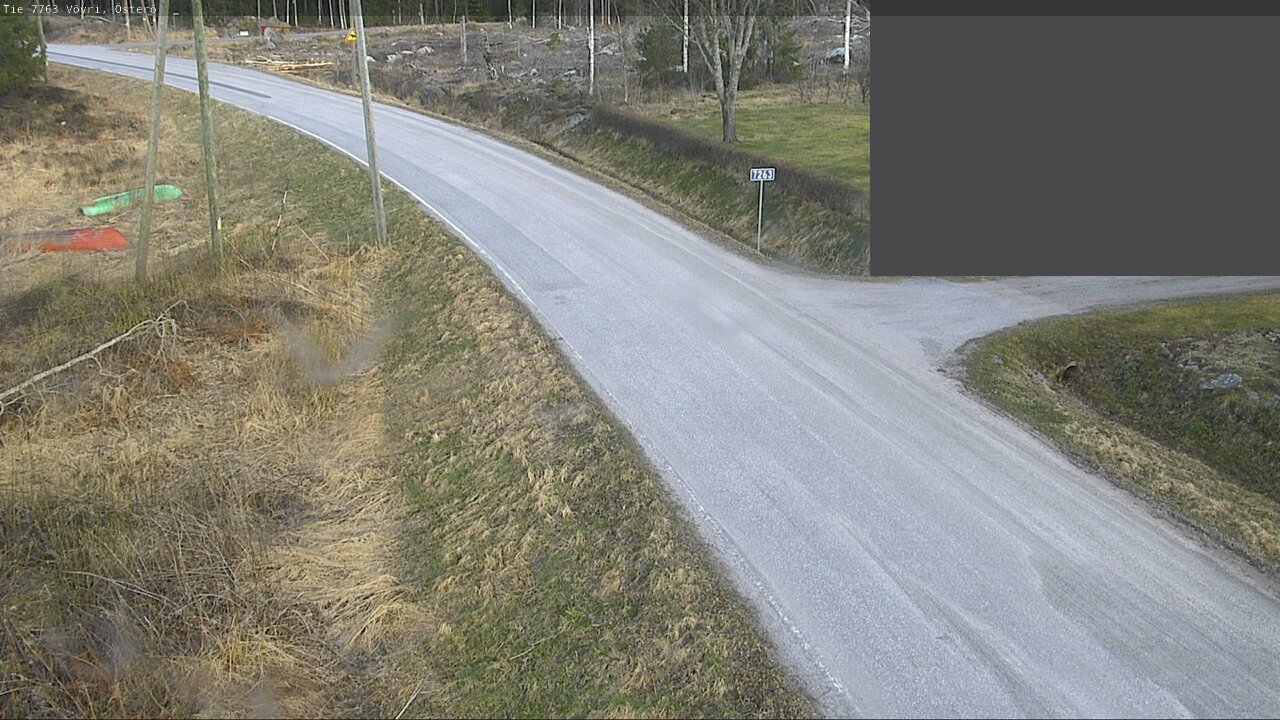 Weather Camera Image Väg 7763 Vöyri, Österö, Vöyri, Pohjanmaa