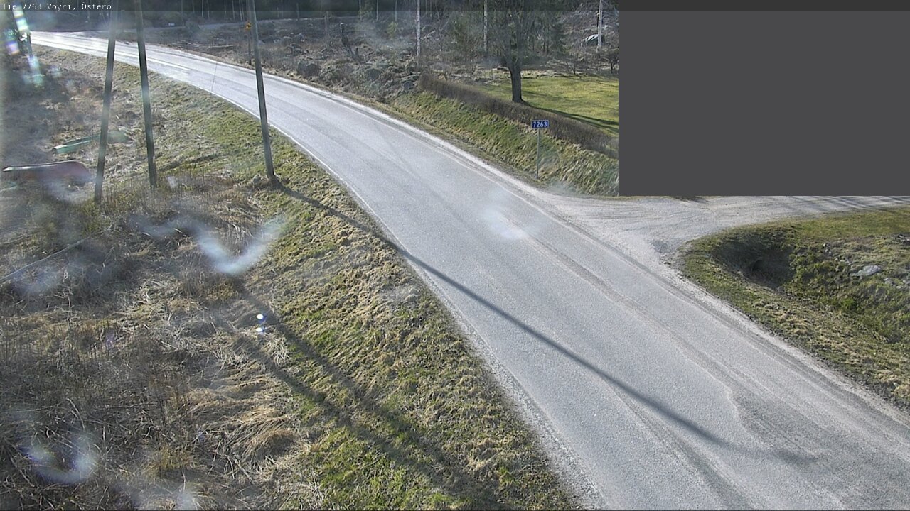 Weather Camera Image Road 7763 Vöyri, Österö, Vöyri, Pohjanmaa