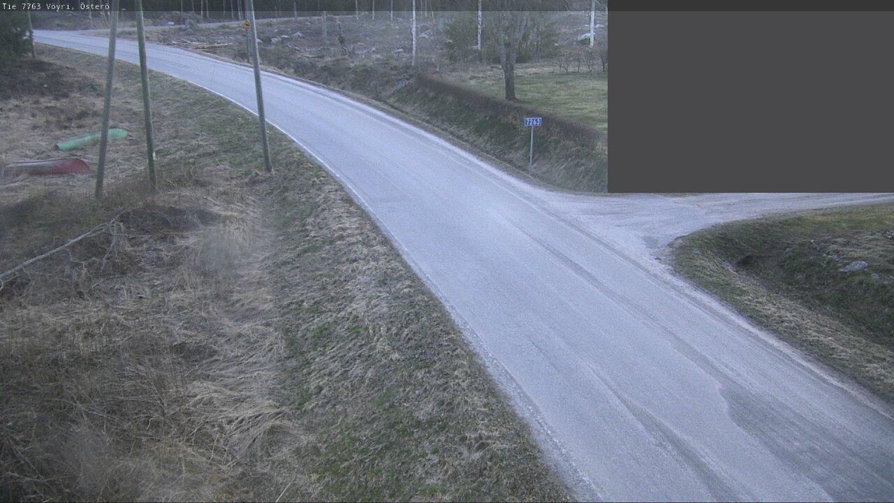 Weather Camera Image Road 7763 Vöyri, Österö, Vöyri, Pohjanmaa