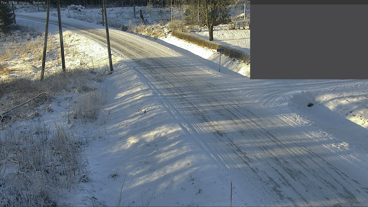 Weather Camera Image Road 7763 Vöyri, Österö, Vöyri, Pohjanmaa