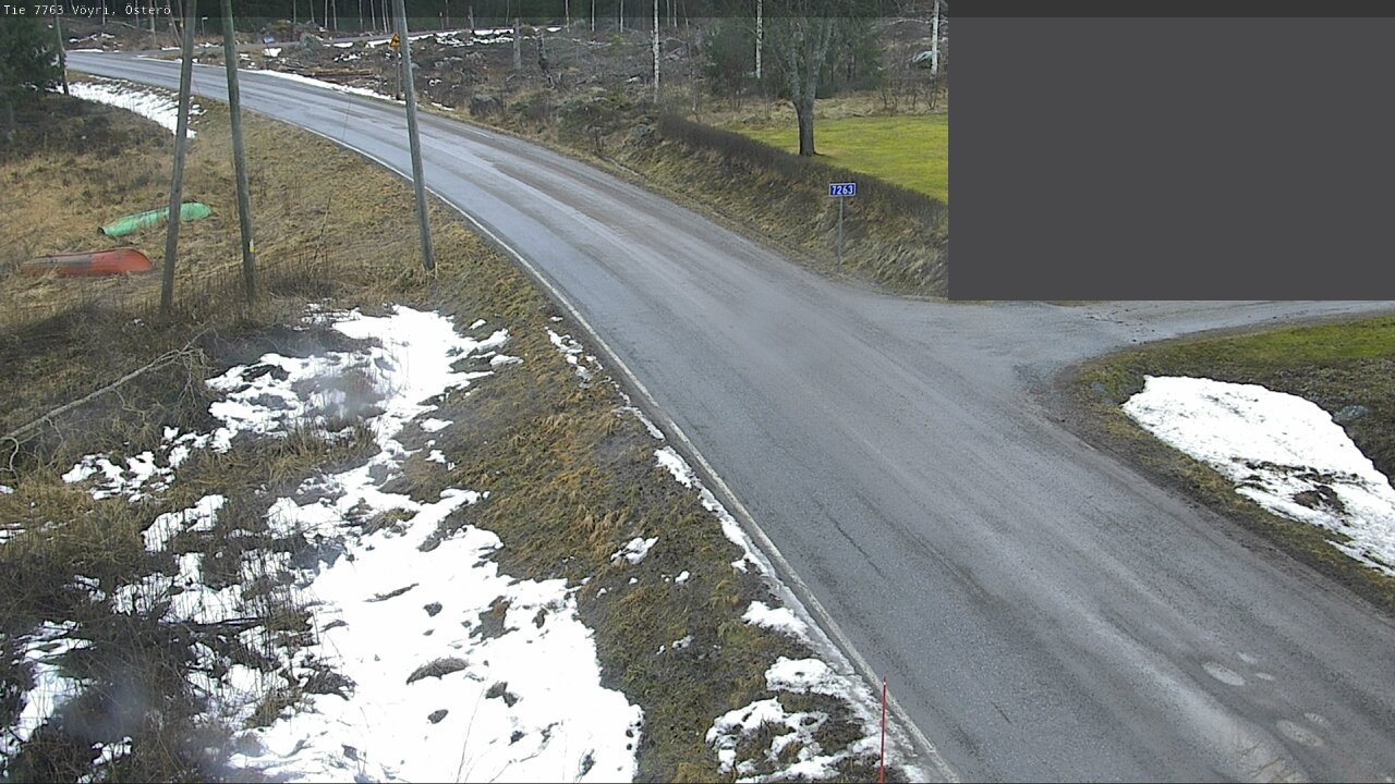 Weather Camera Image Road 7763 Vöyri, Österö, Vöyri, Pohjanmaa