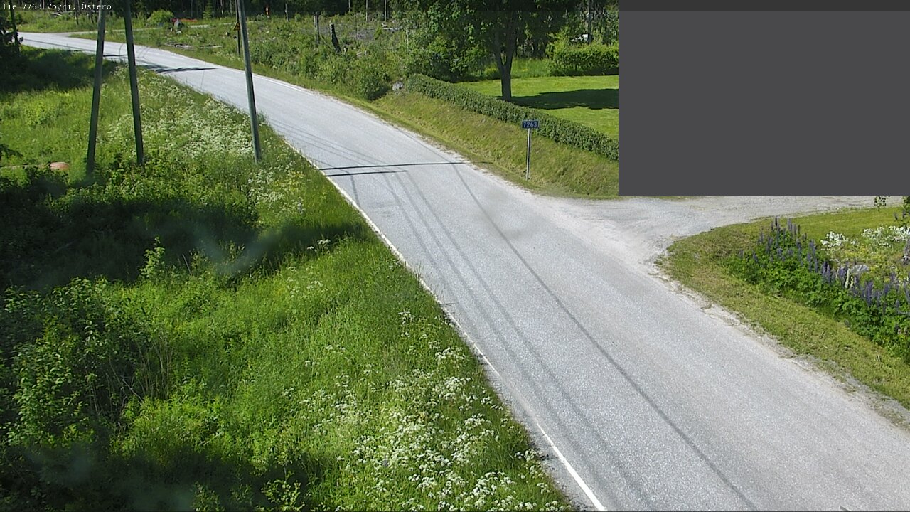 Weather Camera Image Road 7763 Vöyri, Österö, Vöyri, Pohjanmaa