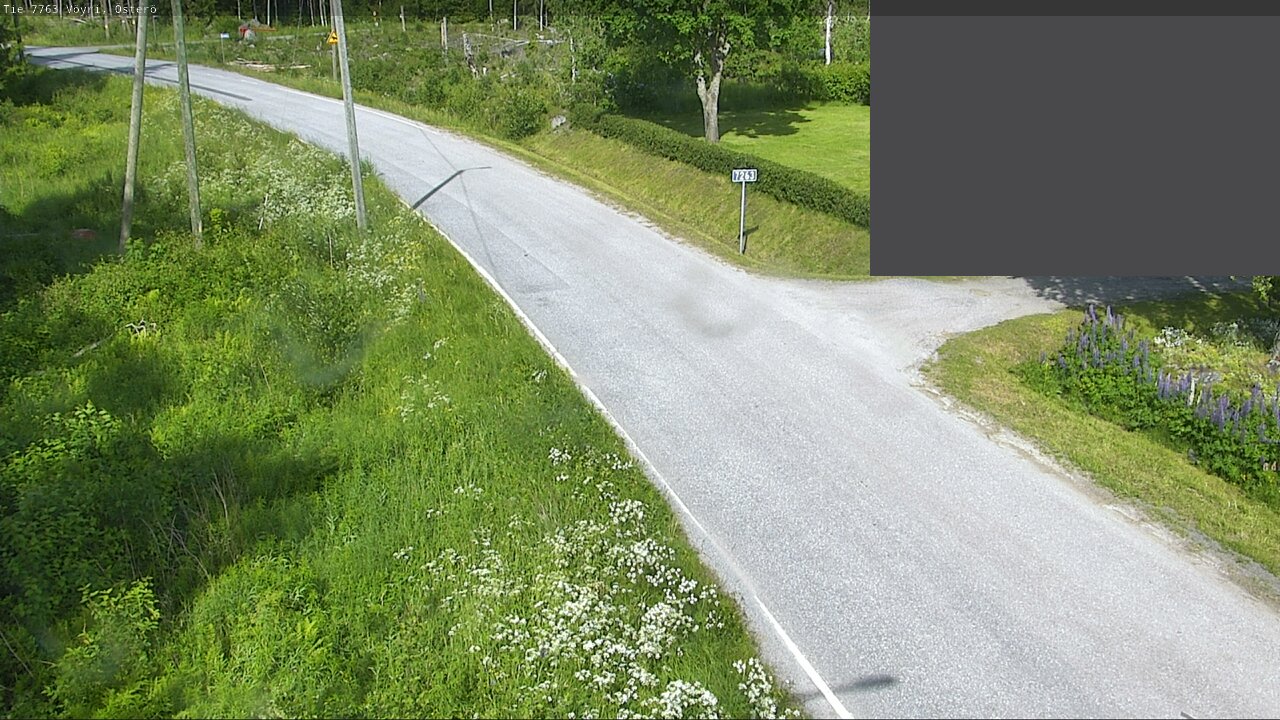 Weather Camera Image Väg 7763 Vöyri, Österö, Vöyri, Pohjanmaa