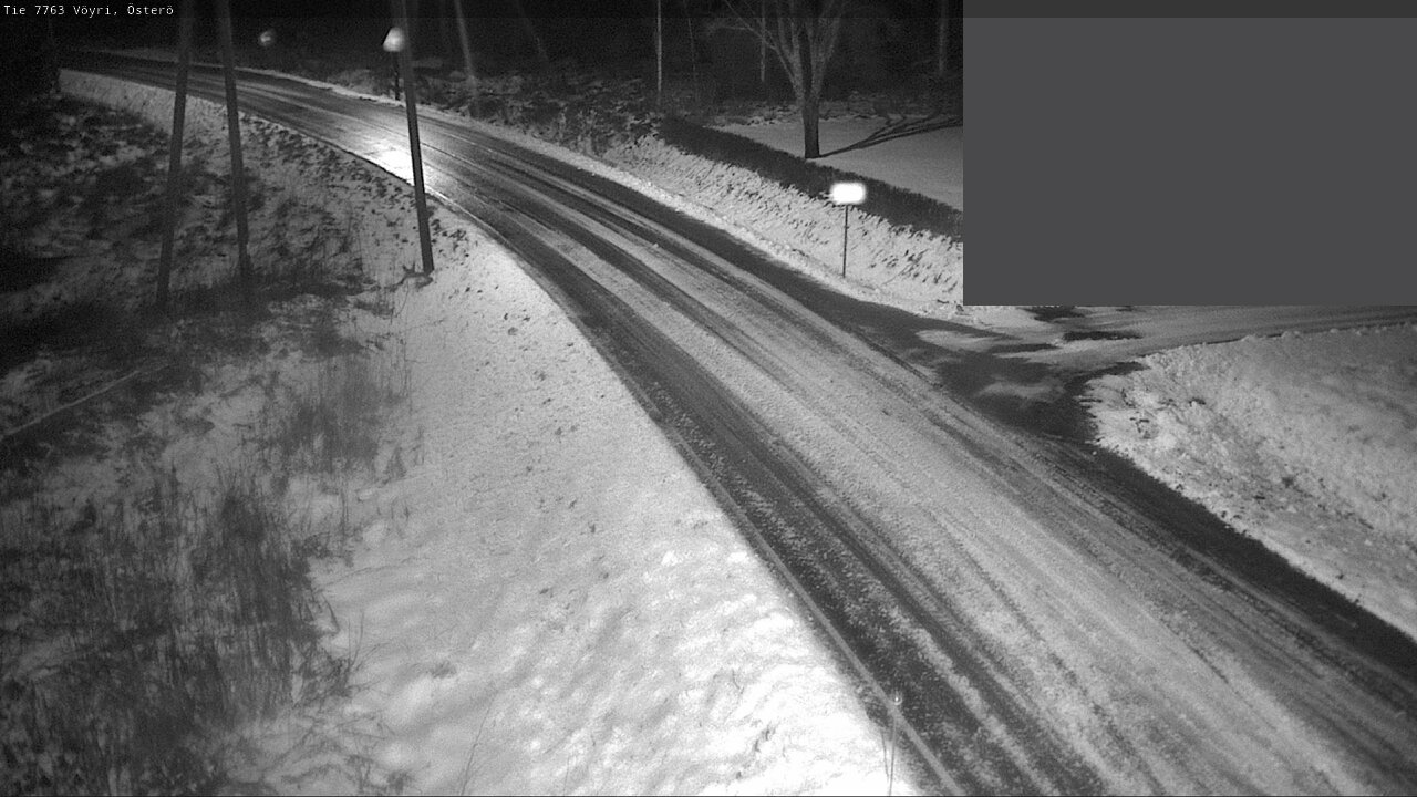 Weather Camera Image Väg 7763 Vöyri, Österö, Vöyri, Pohjanmaa