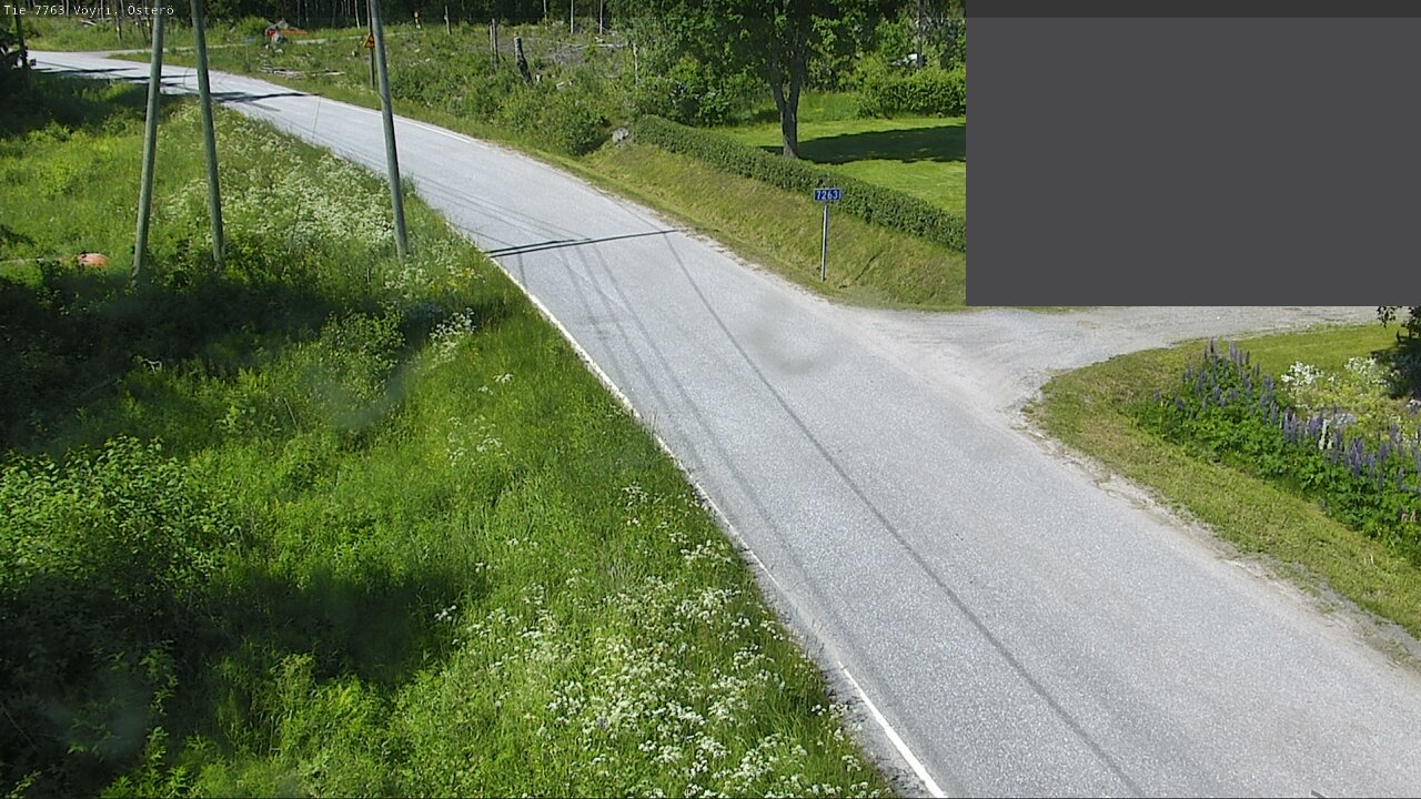Weather Camera Image Väg 7763 Vöyri, Österö, Vöyri, Pohjanmaa