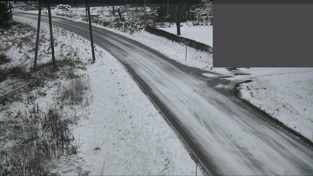 Weather Camera Image Väg 7763 Vöyri, Österö, Vöyri, Pohjanmaa