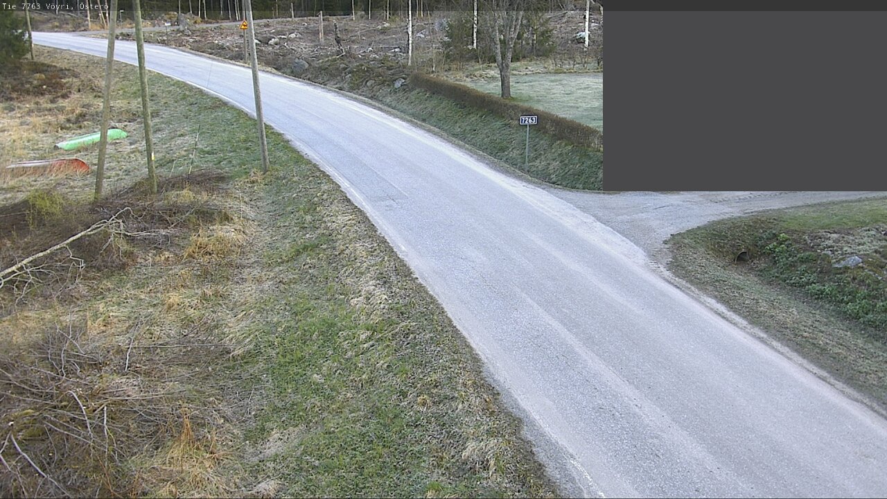 Weather Camera Image Road 7763 Vöyri, Österö, Vöyri, Pohjanmaa