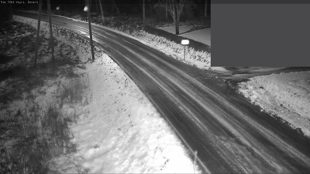 Weather Camera Image Väg 7763 Vöyri, Österö, Vöyri, Pohjanmaa