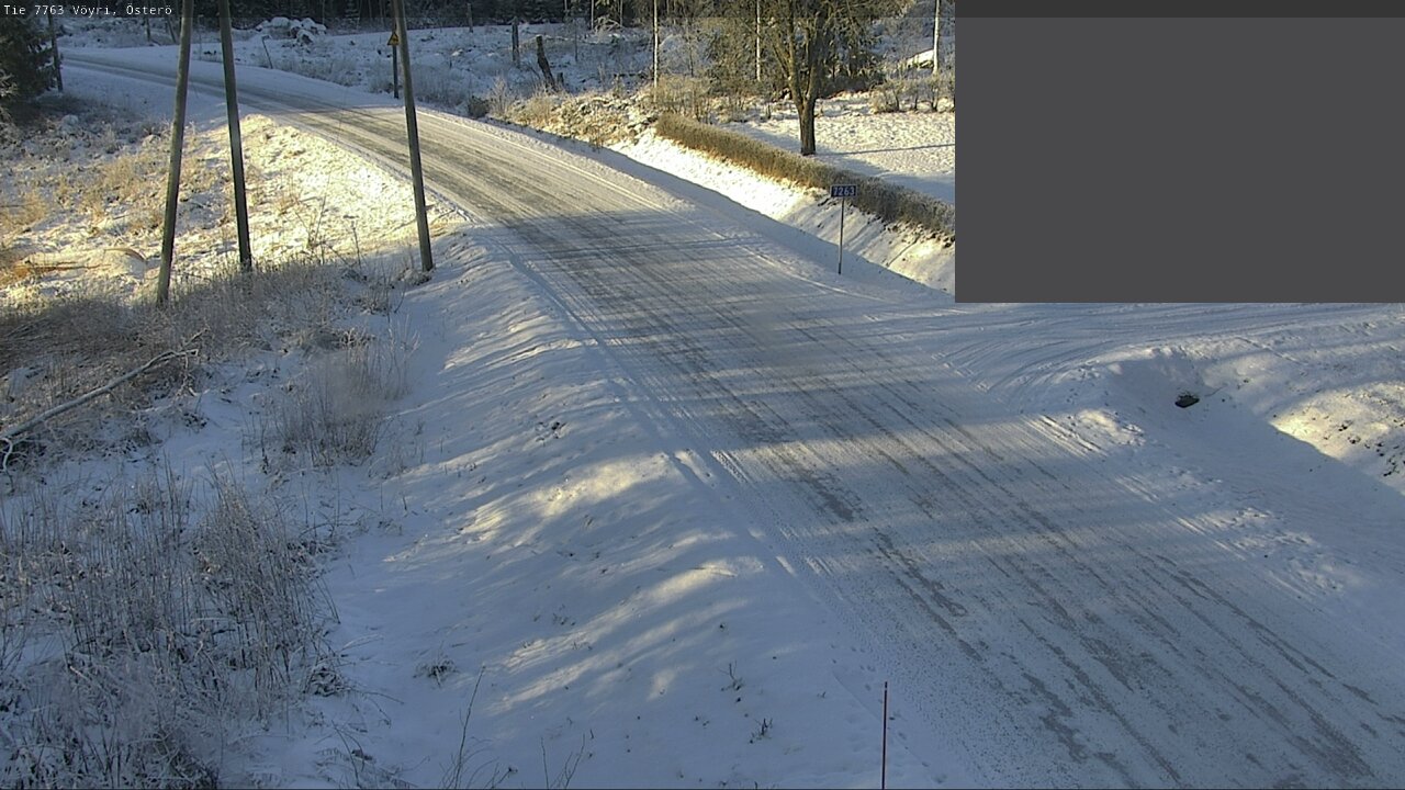 Weather Camera Image Road 7763 Vöyri, Österö, Vöyri, Pohjanmaa
