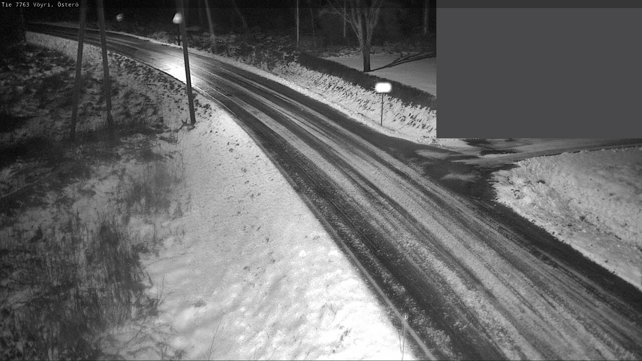 Weather Camera Image Väg 7763 Vöyri, Österö, Vöyri, Pohjanmaa