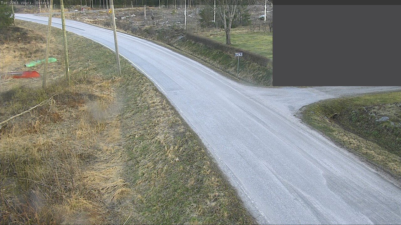 Weather Camera Image Väg 7763 Vöyri, Österö, Vöyri, Pohjanmaa