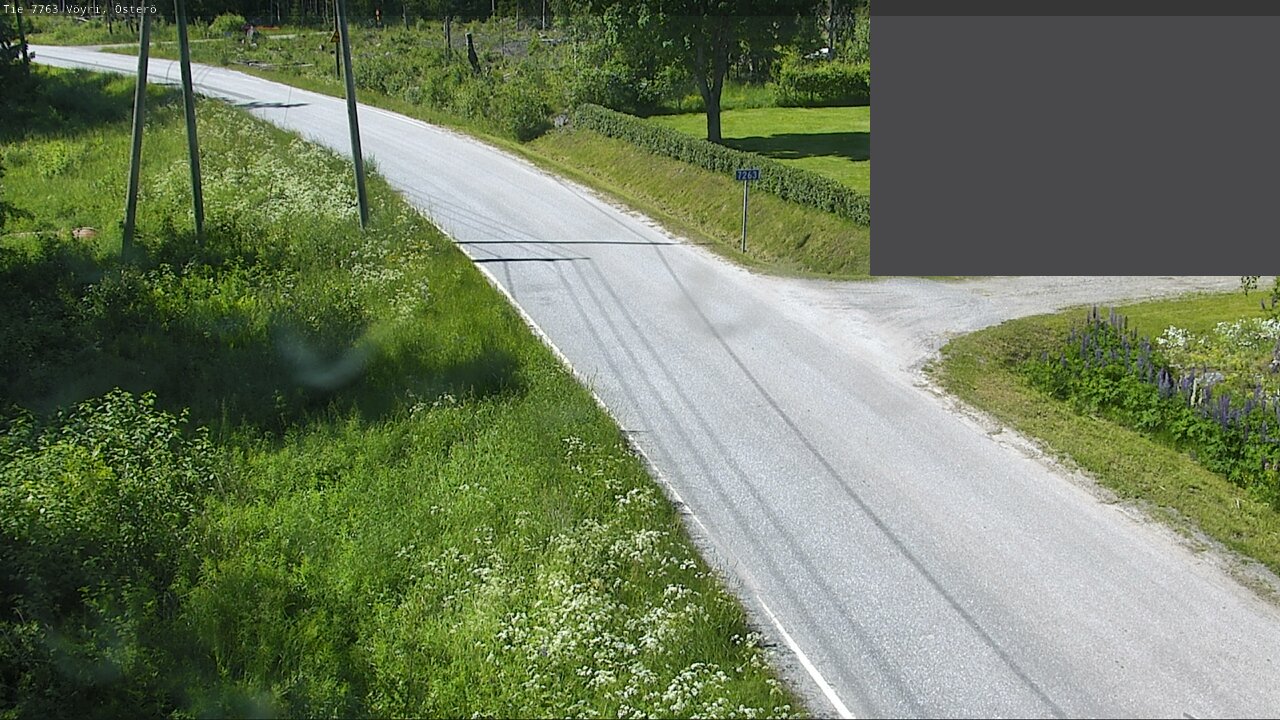 Weather Camera Image Road 7763 Vöyri, Österö, Vöyri, Pohjanmaa