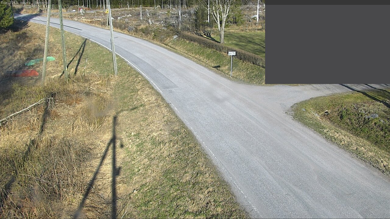 Weather Camera Image Väg 7763 Vöyri, Österö, Vöyri, Pohjanmaa