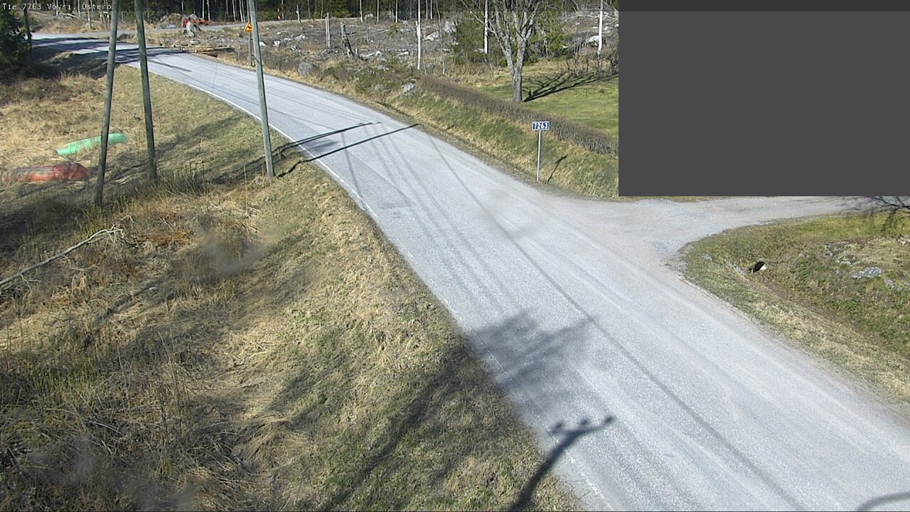 Weather Camera Image Road 7763 Vöyri, Österö, Vöyri, Pohjanmaa