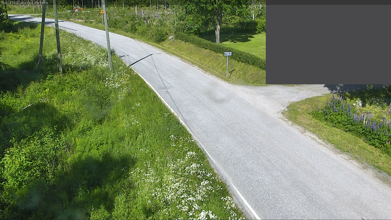 Weather Camera Image Väg 7763 Vöyri, Österö, Vöyri, Pohjanmaa