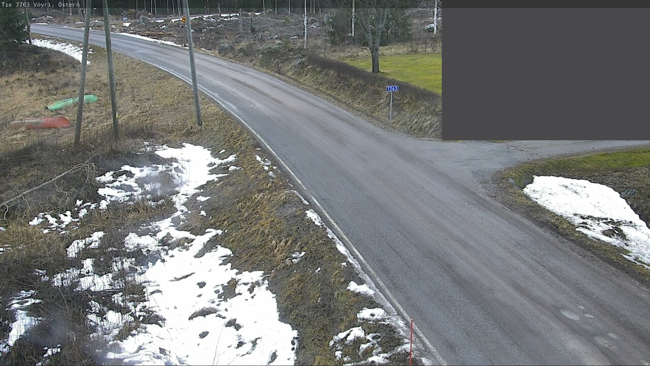 Weather Camera Image Väg 7763 Vöyri, Österö, Vöyri, Pohjanmaa