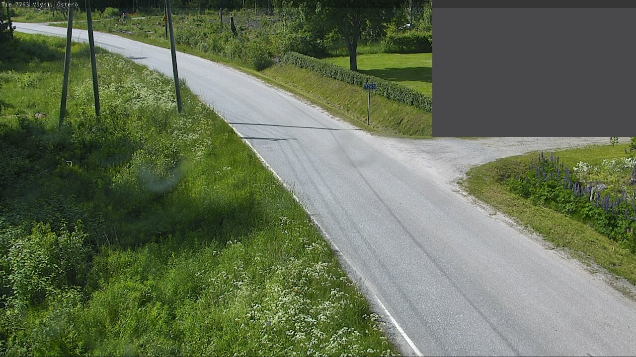 Weather Camera Image Road 7763 Vöyri, Österö, Vöyri, Pohjanmaa