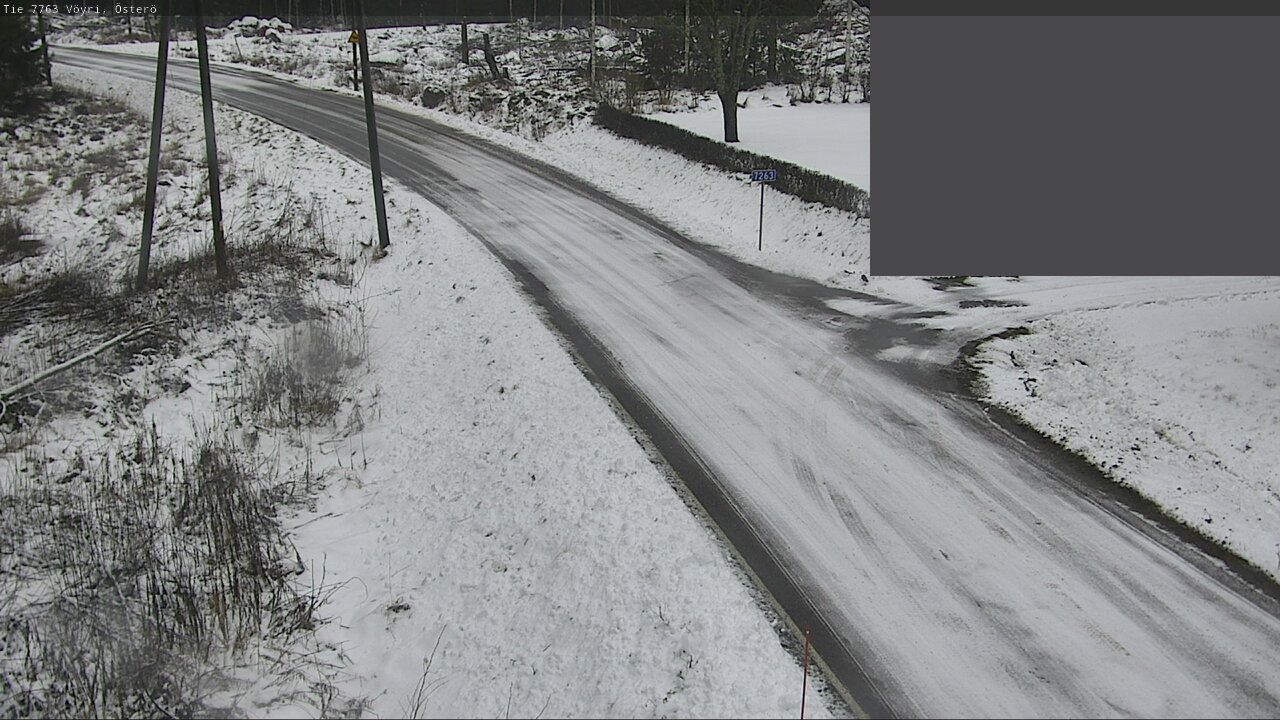 Weather Camera Image Väg 7763 Vöyri, Österö, Vöyri, Pohjanmaa