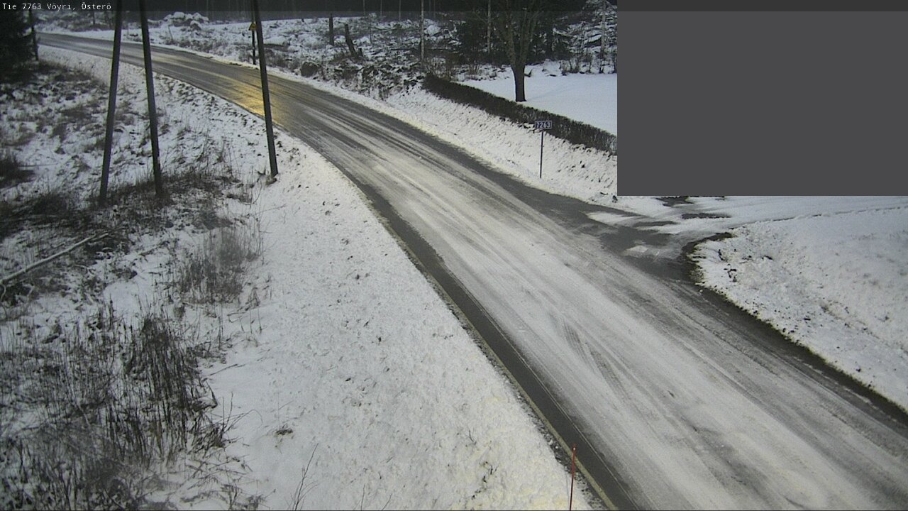 Weather Camera Image Väg 7763 Vöyri, Österö, Vöyri, Pohjanmaa