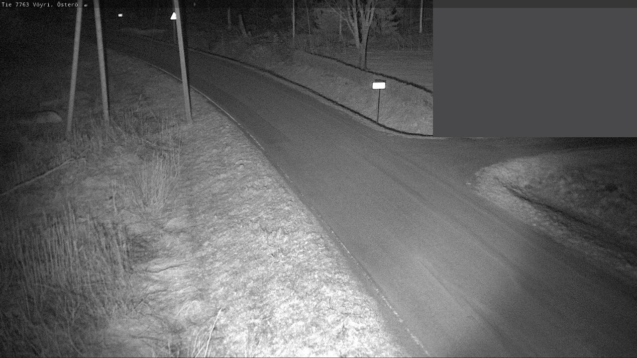 Weather Camera Image Road 7763 Vöyri, Österö, Vöyri, Pohjanmaa