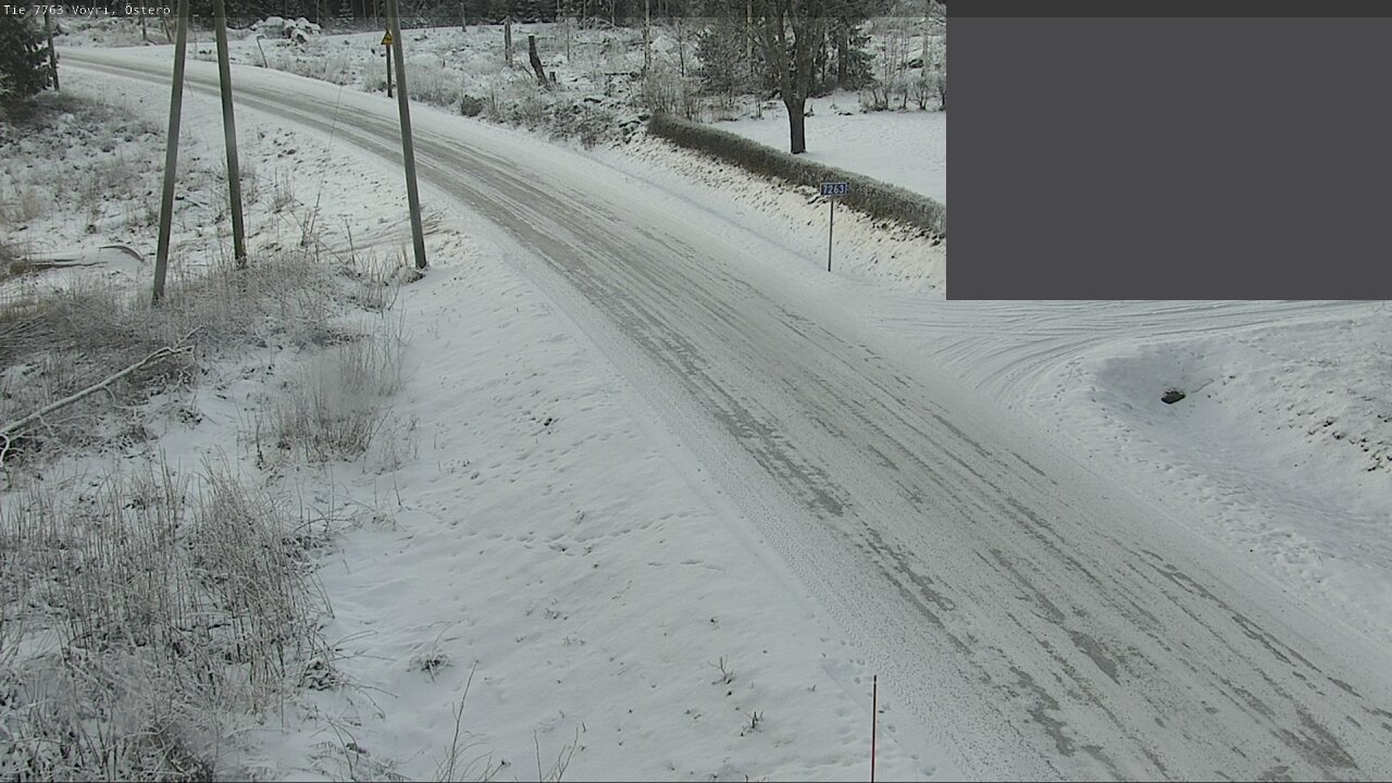 Weather Camera Image Väg 7763 Vöyri, Österö, Vöyri, Pohjanmaa