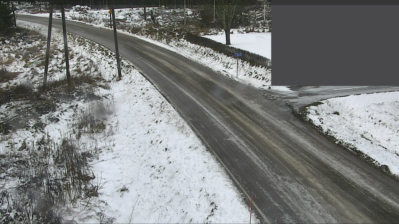 Weather Camera Image Väg 7763 Vöyri, Österö, Vöyri, Pohjanmaa