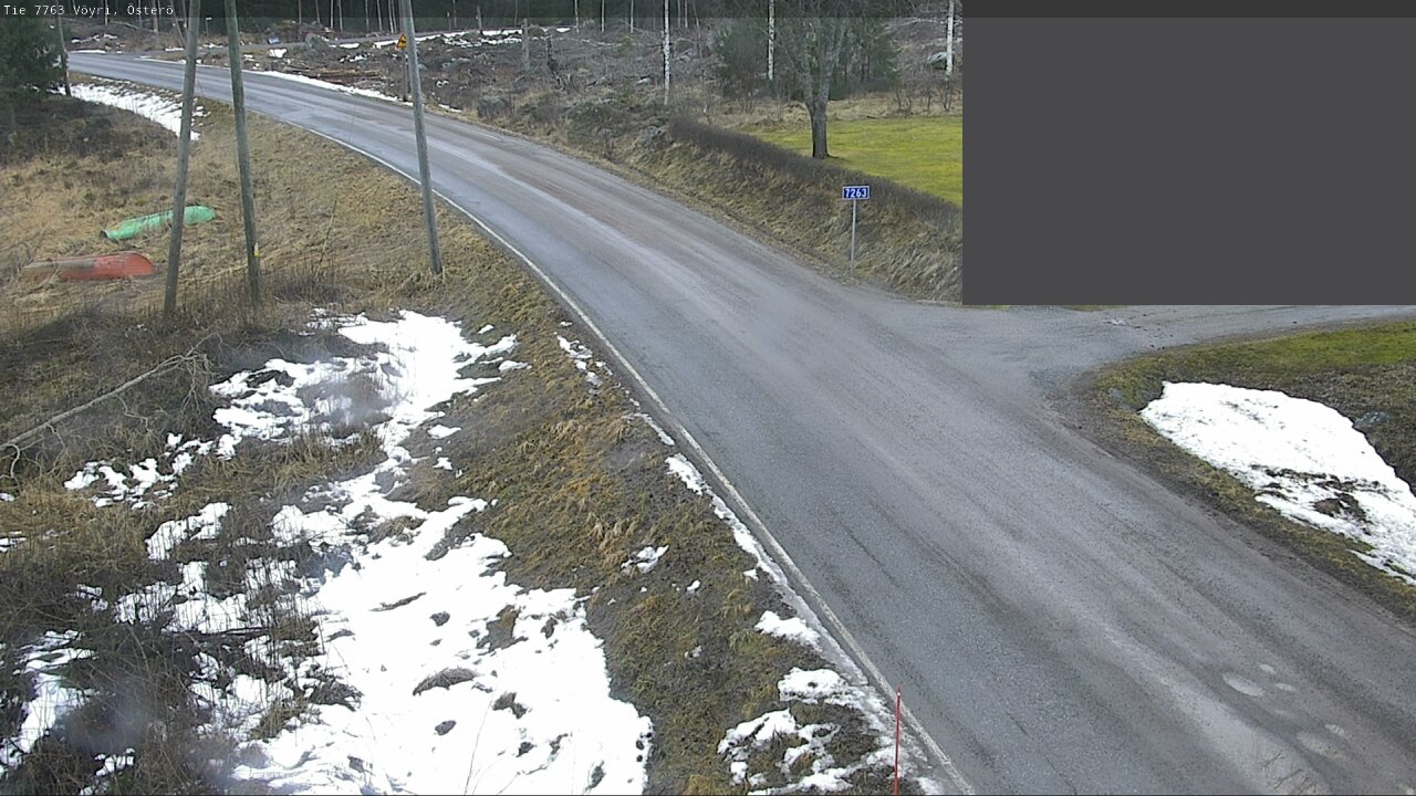 Weather Camera Image Väg 7763 Vöyri, Österö, Vöyri, Pohjanmaa