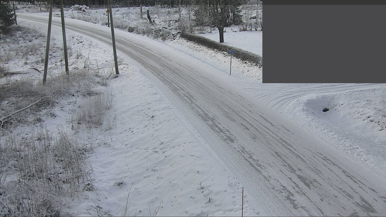 Weather Camera Image Väg 7763 Vöyri, Österö, Vöyri, Pohjanmaa
