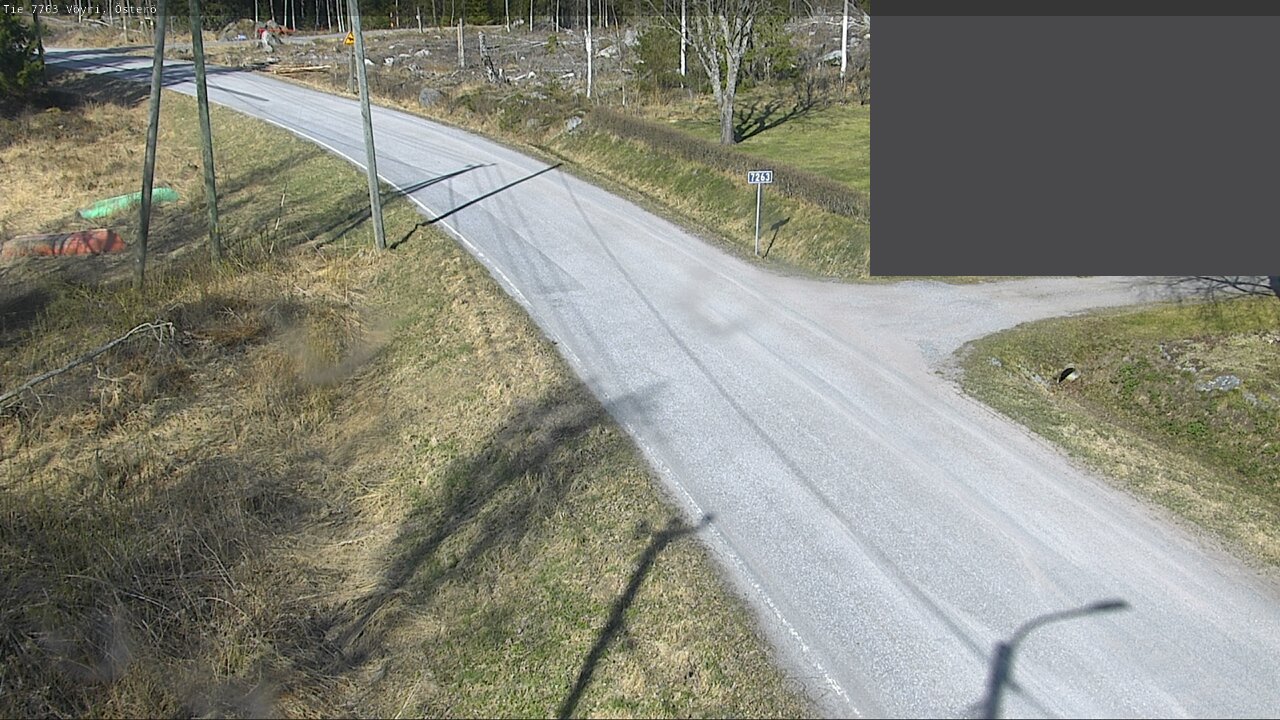 Weather Camera Image Road 7763 Vöyri, Österö, Vöyri, Pohjanmaa