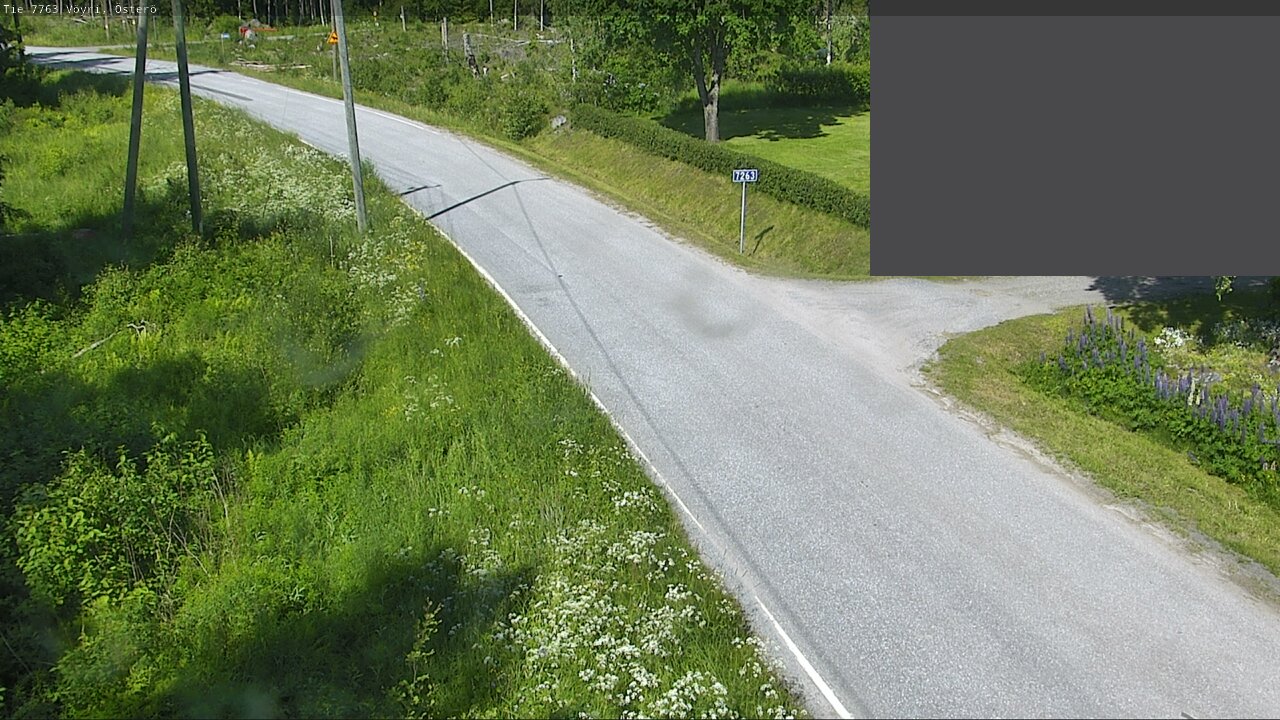 Weather Camera Image Väg 7763 Vöyri, Österö, Vöyri, Pohjanmaa