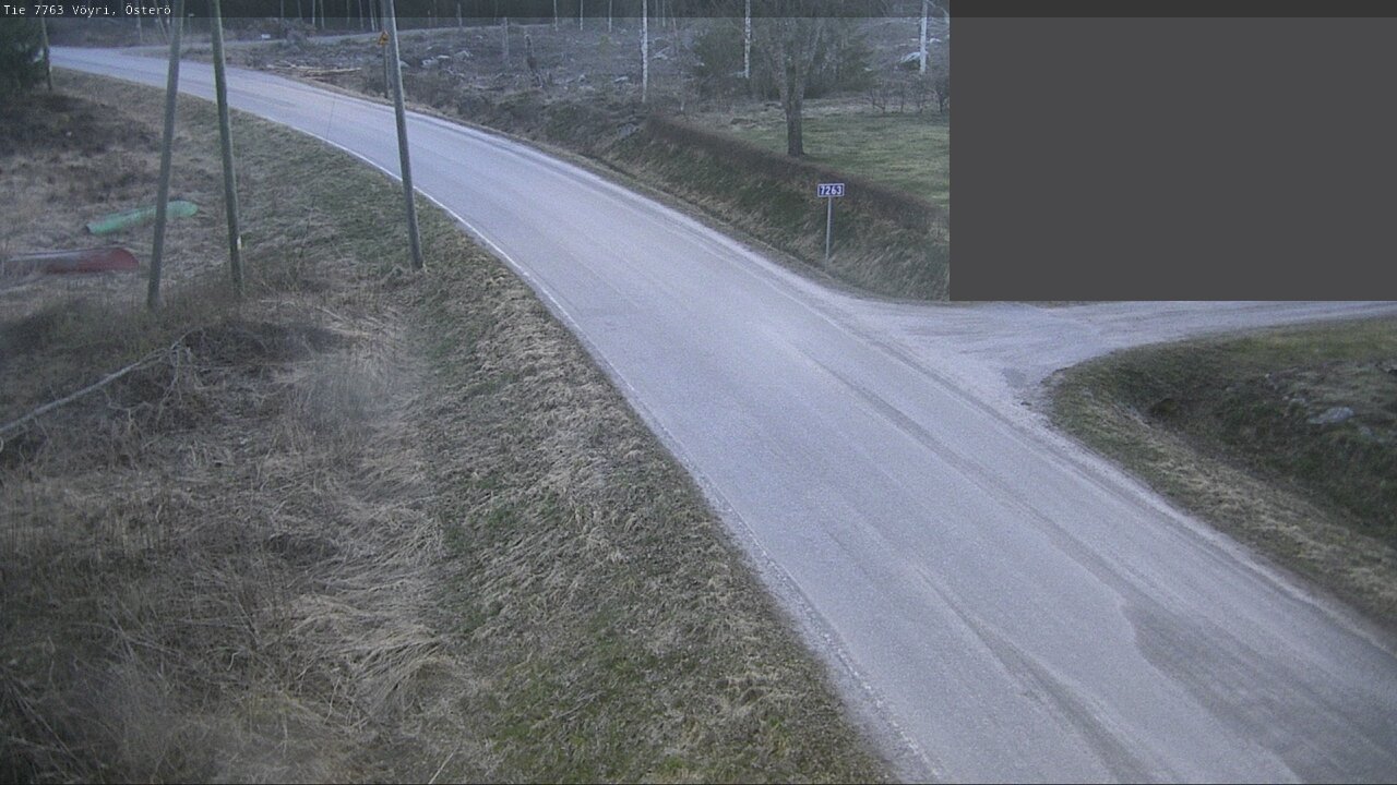 Weather Camera Image Road 7763 Vöyri, Österö, Vöyri, Pohjanmaa