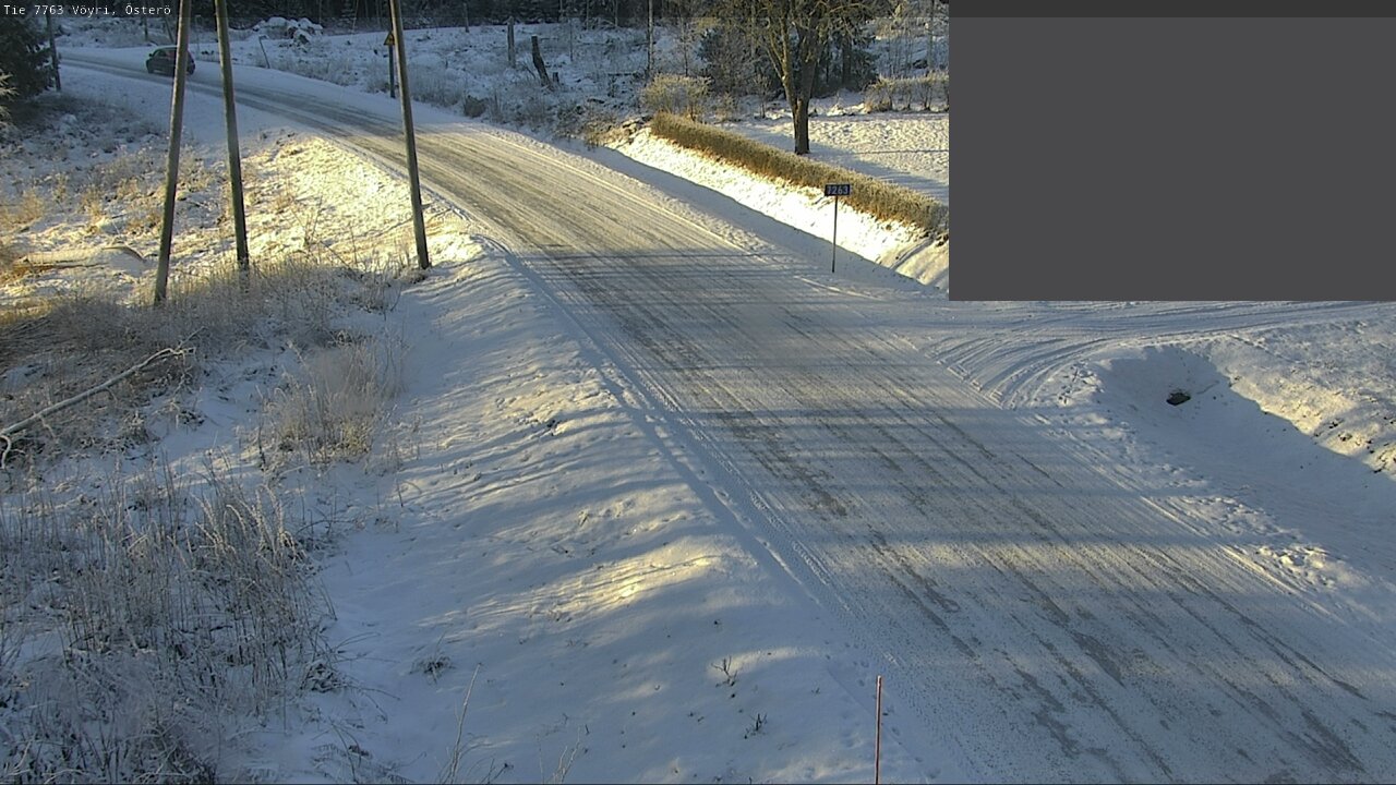 Weather Camera Image Road 7763 Vöyri, Österö, Vöyri, Pohjanmaa